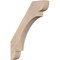 Ekena Millwork 3 1/2"W x 20"D x 26"H Olympic Smooth Knee Brace, Douglas Fir BRC04X20X26OLY00SDF - alternate 1